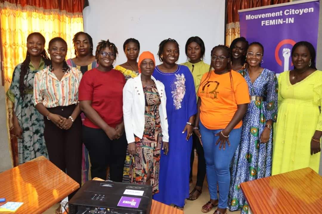 Atelier de formation des bénéficiaires du Fonds Féministe des Jeunes Filles Rurales